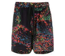 Bermudas mit Blumen-Print