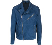 Wildlederjacke mit Reißverschluss