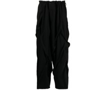 Baggy-Hose mit elastischem Bund