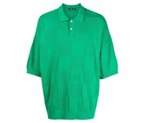 Poloshirt mit Schachbrettmuster