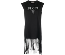Minikleid mit Logo-Print