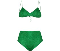 Bikini mit Metallic-Effekt