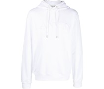 Hoodie mit Logo-Stickerei