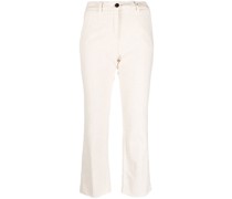 Cropped-Hose mit weitem Bein