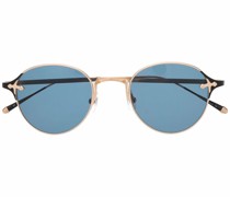 Sonnenbrille mit rundem Gestell