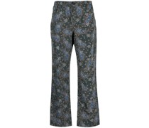 Hose mit blumigen Paisleymuster