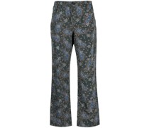 Hose mit blumigen Paisleymuster