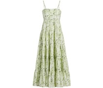 Trägerkleid mit grafischem Print