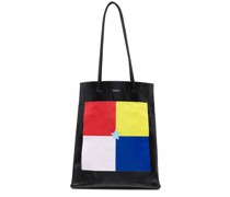 Shopper in Colour-Block-Optik