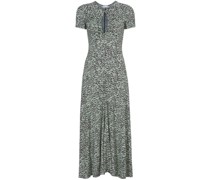 Slinky Jersey Keyhole Dress