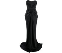 Gerafftes Abendkleid