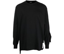 crew-neck pullover sweatshirt
