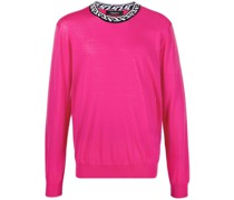 Pullover mit La Greca-Muster