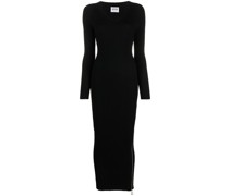 Midikleid mit V-Ausschnitt
