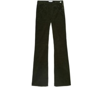 Ausgestellte Cordhose