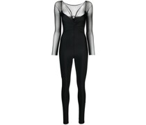 Jumpsuit mit V-Ausschnitt