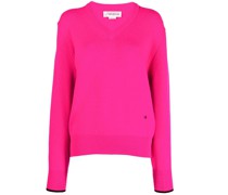 Pullover mit Logo-Stickerei