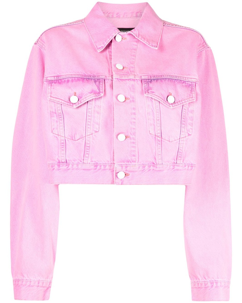 Made in Tomboy Damen Klassische Cropped-Jeansjacke