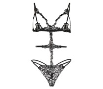 Body mit Stickereien