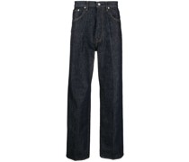 Straight-Leg-Jeans mit verdrehter Naht