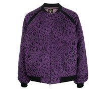 Bomberjacke mit Zebra-Print