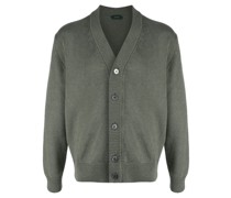 Cardigan mit V-Ausschnitt