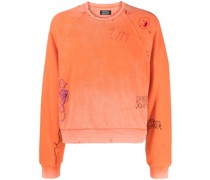 Sweatshirt im Distressed-Look