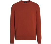 Strickpullover mit rundem Ausschnitt