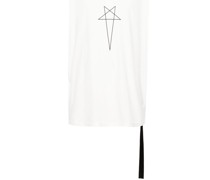 Trägershirt mit Pentagramm-Print