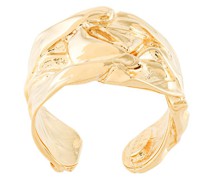 24kt vergoldeter 'Compression' Ring
