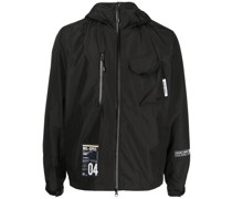 Kapuzenjacke mit Reißverschluss