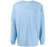 Langarmshirt mit Logo-Print