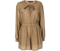 Playsuit mit weitem Bein