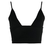 Geripptes Cropped-Top