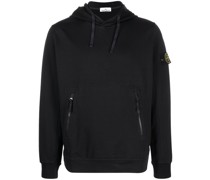 Hoodie mit Kompass-Patch