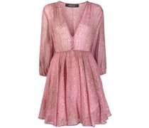 Kleid mit abstraktem Print