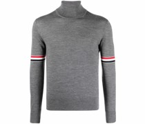 Rollkragenpullover mit Streifen