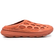 Slipper mit Mesh-Detail