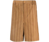 Gestreifte Chino-Shorts