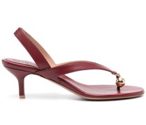 x Malone Souliers Lucie 70mm leather sandals