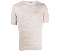 Fein gestricktes T-Shirt aus Leinen