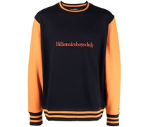 Sweatshirt mit Logo-Stickerei