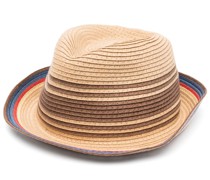 stripe-detail sun hat