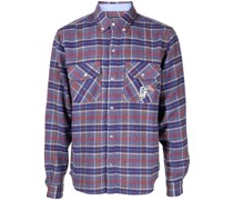 Kariertes Button-down-Hemd