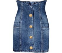 Kurzer Jeans-Minirock