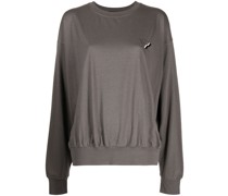Wave Line Sweatshirt mit Logo
