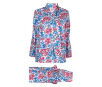Pyjama mit Blumen-Print