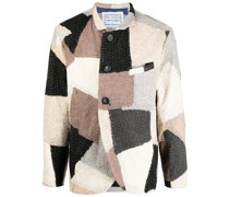 Jacke im Patchwork-Look