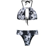 Bikini mit floralem Print