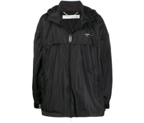 Leichte Jacke mit Logo-Print